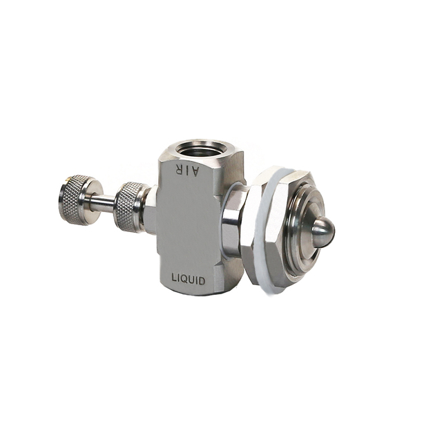 Adjustable Siphon-fed Flat Fan Spray Air Atomizing Nozzle