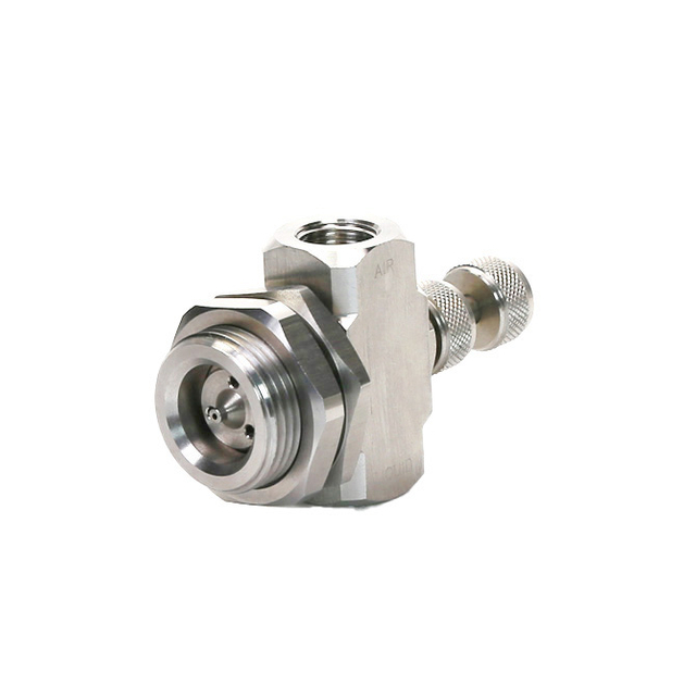 Adjustable Siphon-fed Round Spray Air Atomizing Nozzle